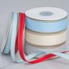 Romantic and Cozy Solid Color Gold Ribbed Ribbon Encrypted Polyester Ribbon Double Side Thickened Threaded Ribbon Gift Box Package Decorative Ribbon