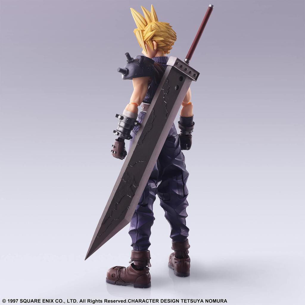 Final Fantasy VII Bring Arts PVC Painted Movable Figure <Cloud Strife>