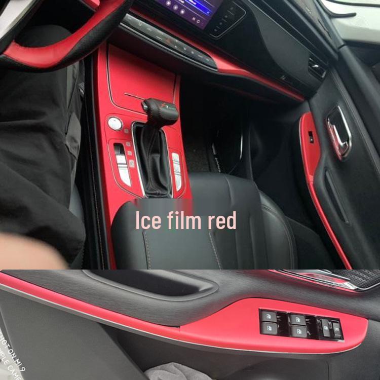 Changan Auchan X7 Interior Carbon Fiber Gear Shift Decoration Stickers