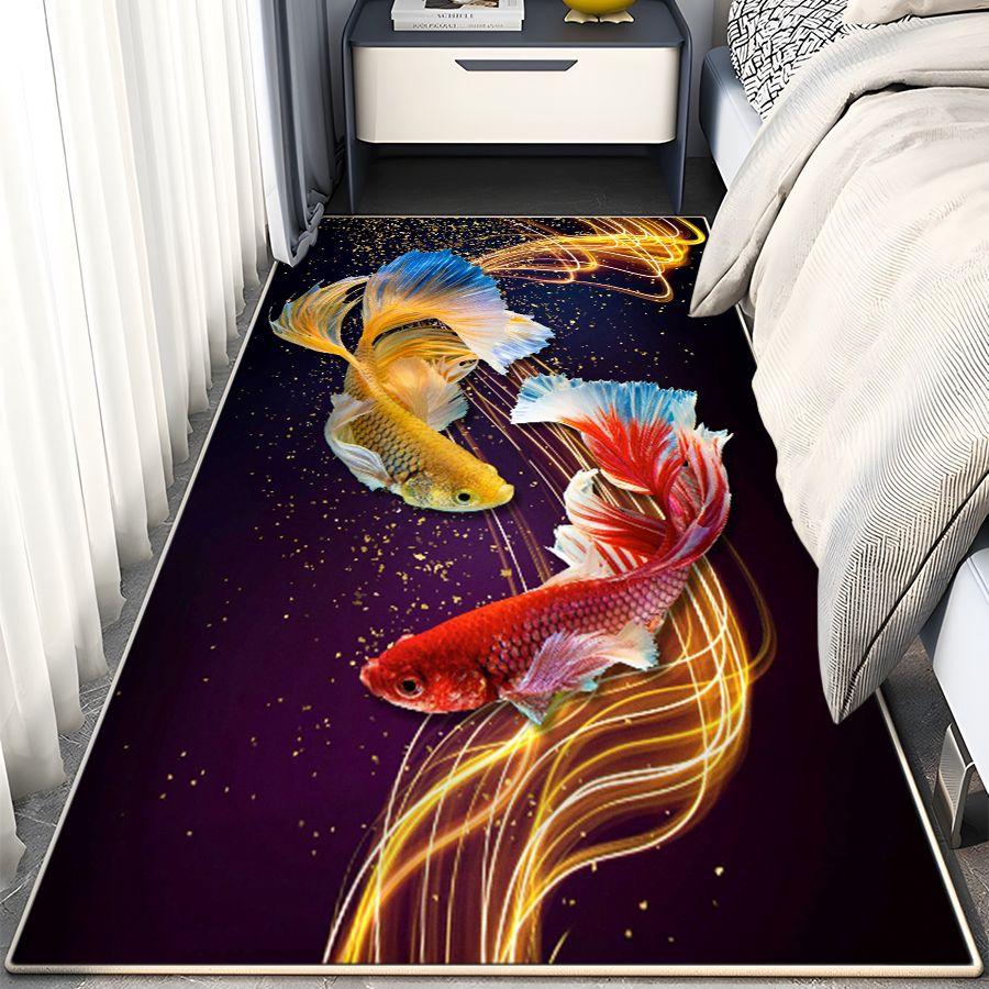 3D ковровая полоса противоскользящий коврик кухонный коврик эркер универсальный спальня прикроватная тумбочка комната