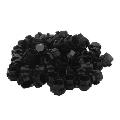 200 шт. стаканчики для чернил для татуировки в форме сот, предотвращающие выпадение, склеиваемые стаканчики для пигмента для микроблейдинга