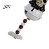 Durable Halloween Ornament Jingle Bell Ornament, Gothic Bull Skull/Angel Wings Hanging Decoration for Tree, Party Home Decor Seasonal