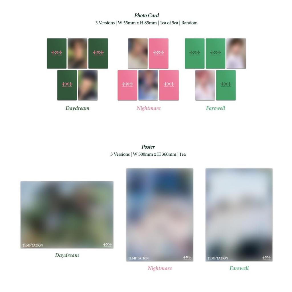 TXT THE NAME CHAPTER : TEMPTATION Album