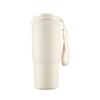 25 oz Stainless Steel Vacuum Insulated Thickened Coffee Cup, Car Cup with Lanyard, Portable Straw Thermos, Large Capacity.