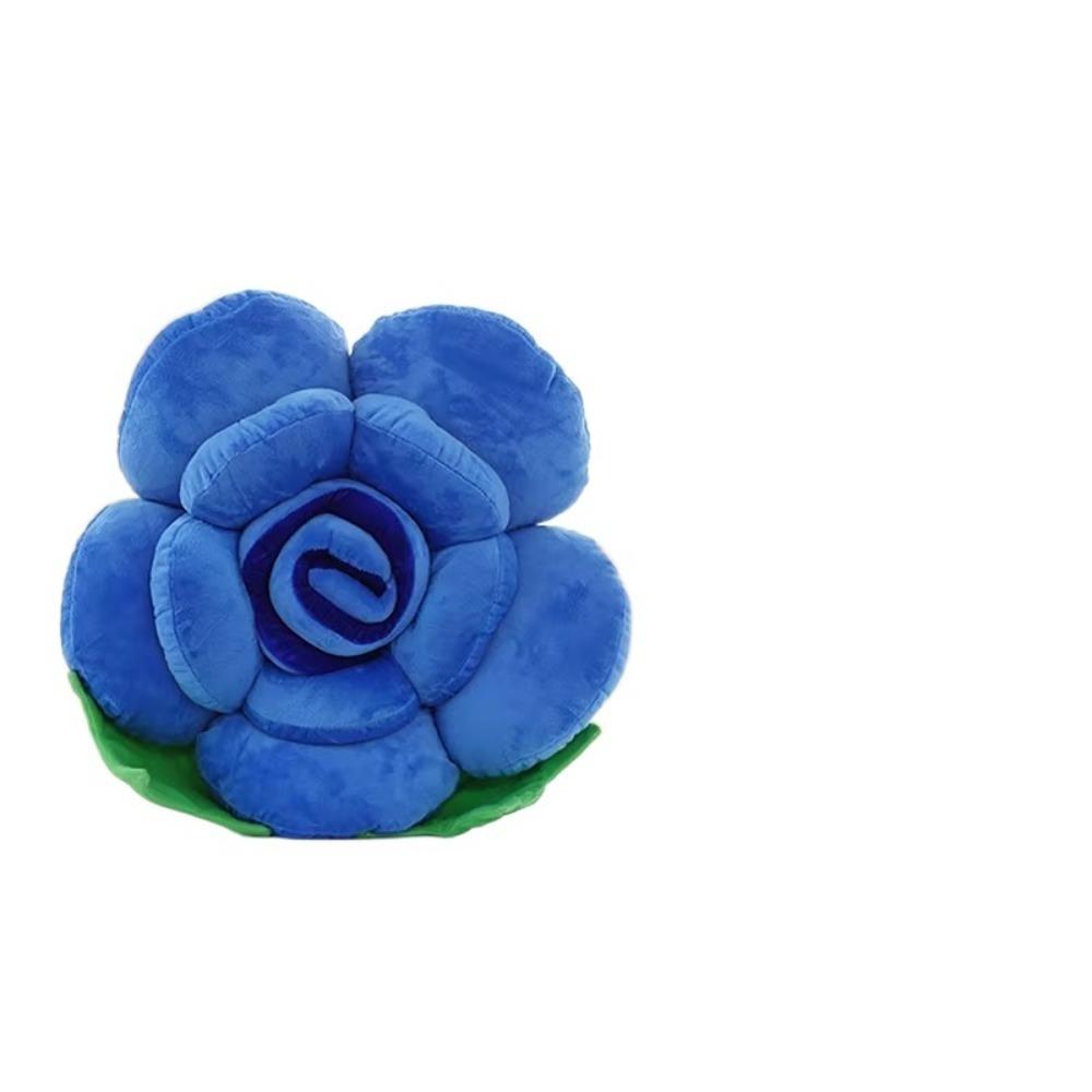 Simulated Rose Shaped Pillow Large Car Interior Cushion New Sofa Flower Cushion Home Decor