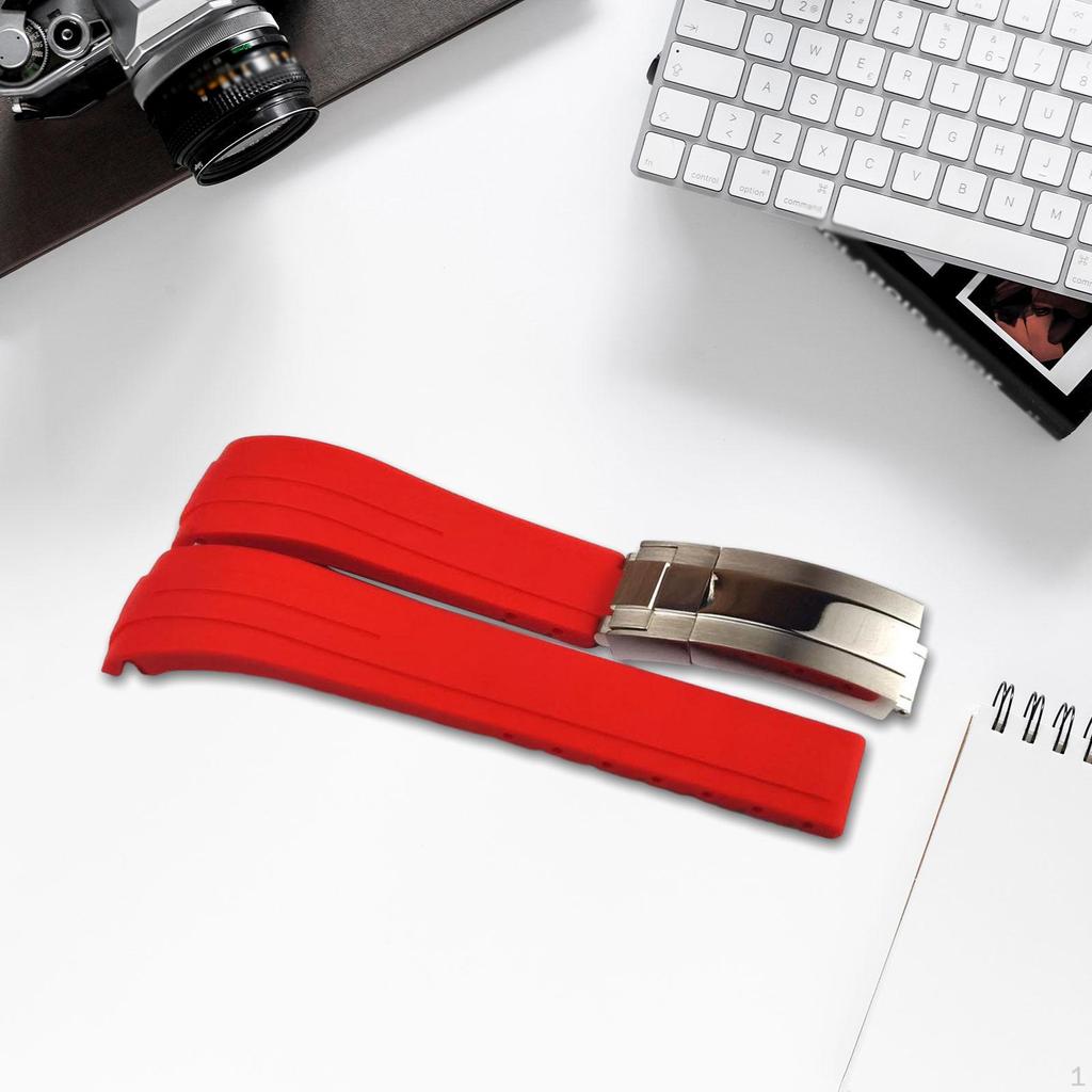 Силиконовый ремешок для часов, быстросъемный, регулируемый, для мужчин и женщин, сменный ремешок для часов