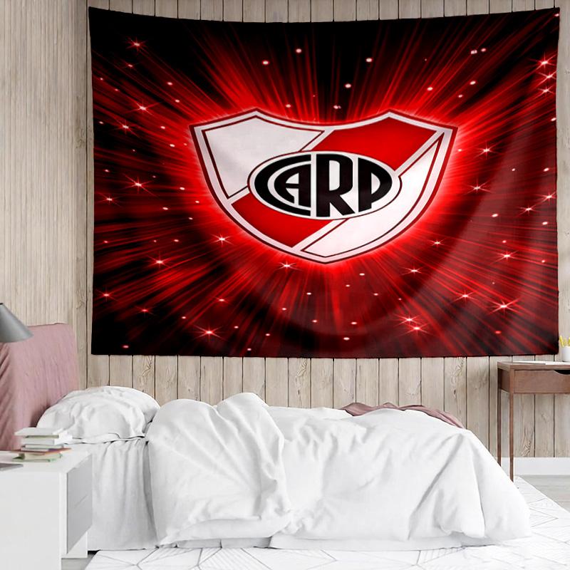 Club Atlético River Plate Tapestry for Bedroom Aesthetic Classroom Tapestries Wall Hanging for Living Room Dorm Office,Ideal Creative Gift