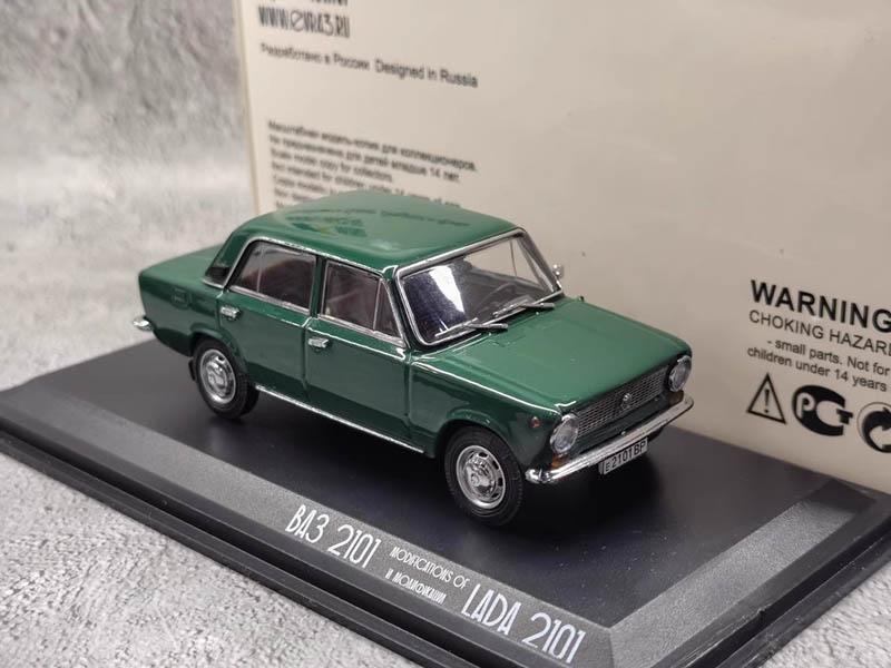 1/43 Русская EVR43 BA3 ЛАДА 2101 Классическая Винтажная Коллекция Модель Игрушки Автомобиль Подарки