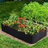 1/4/8 Grids Planting Container Breathable Garden Planting Bed Portable Garden Planters Bag  Flowers