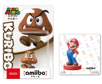 Amiibo Гумба Марио В комплекте оригинальная наклейка (Супер Серия) [Бонус]