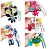 PU Cartoon Keychain Button Eye Dolls Pendant Creative Bag Accessories  Bag/key Decor