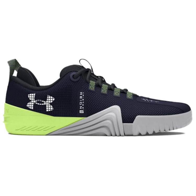 Under Armour Tribase Reign 6 'Черный Серый Зеленый' 3027341-401