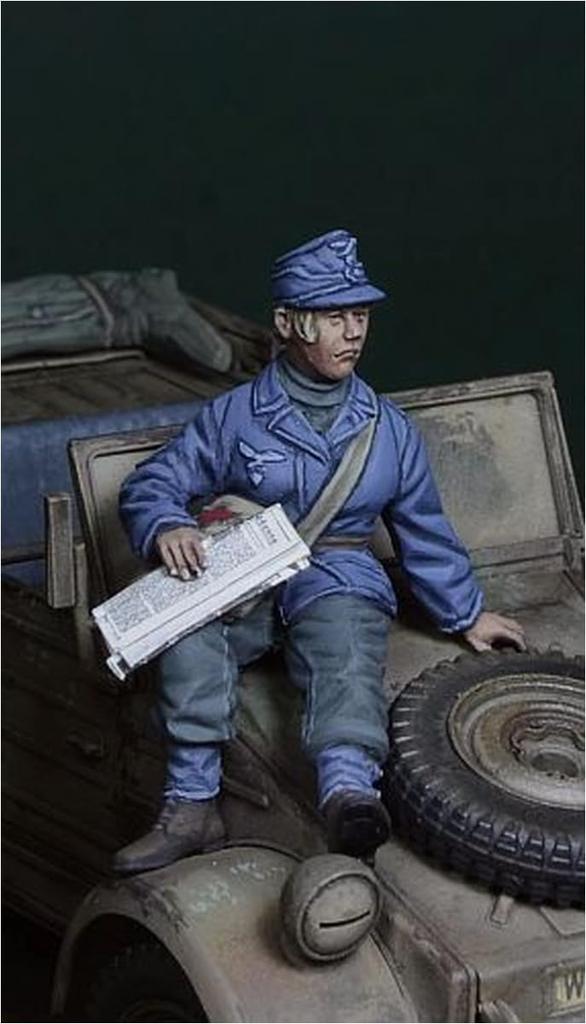 D-Day Miniatures 1/35 Немецкая вспомогательная женская авиация 1943-1945 Смоляной набор DD35231