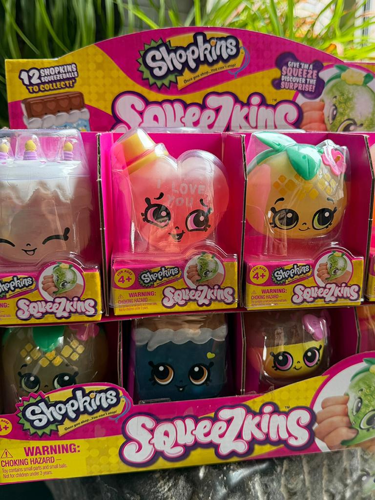Genuine Shopkins Squeezkins Spot Soft Slime Pinch Decompression Toy Stress Relief Slow Rebound Super Good Feeling Gift For Adult