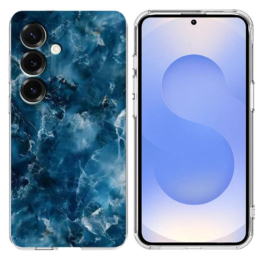 For Samsung Galaxy S25/S24 Case Marble Pattern Printing Soft TPU Phone Cover