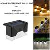16 шт. солнечные светодиодные наружные палубные светильники, водонепроницаемые ступеньки, лестничные фонари, садовый декор, лампа для дорожки во дворе