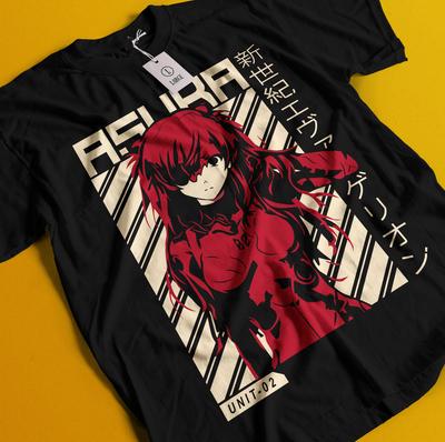 Футболка Neon Genesis Evangelion Футболка Ева Футболка Аска Футболка Аянами Футболка Мари Мисато