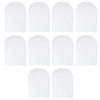 10Pcs Household Transparent Hanging Clothes Garment Suit Dust Cover Coat Protector Bag(60x80cm For