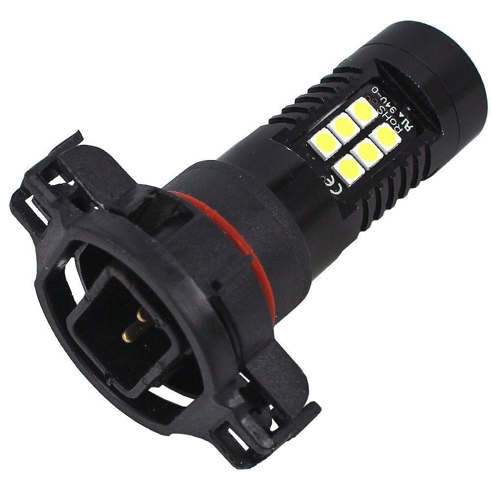 Для Jeep Compass 2017-2019 2 шт./лот CANBus без ошибок 3030 21SMD Белый 5202 PSX24W Светодиодные дневные ходовые огни DRL лампы