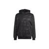 Adidas Embossed Polar Fleece Hoodie With Letter Logo Print Long Sleeve Hooded Sweatshirt Men Hoodies Black IJ6435
