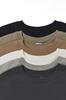 Men's Fleece Sweatshirt 380g Heavyweight Crewneck Pullover Loose Fit Warm Solid Color Premium Streetwear