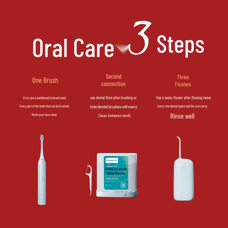 ROAMAN Q3 Sonic Electric Toothbrush Gift Set CN plug (adapter included)