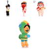 Brawl Stars Кактус Леон Нита Поко Спайк Плюшевая игрушка Подвеска Стильная мягкая кукла Детский подарок