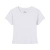 Solid Color Short-sleeved T-shirt for Women's New Inner Round Neck Bottoming Shirt Versatile and Slim