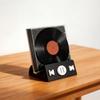Vinyl Record Album Stand Perfect Home Office Decor with Stylish Display Base Gift