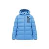 Basketball Series Hooded Zip-Up Letter Print Thickened Down Jacket Men Outerwear Light-Purple Blue 152241907N-2