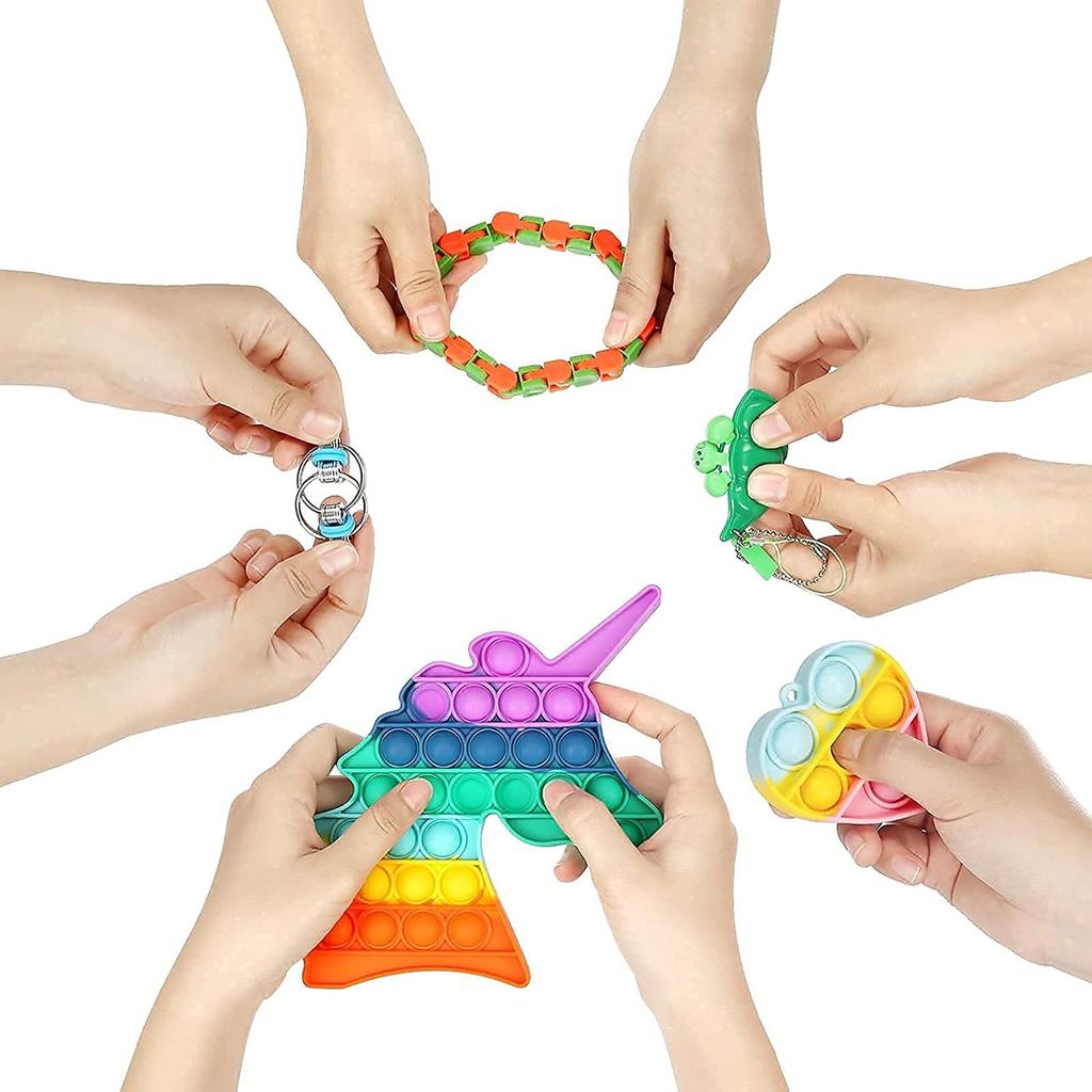 (H0826)Инструменты для снятия стресса и беспокойства для детей и взрослых, набор игрушек для снятия стресса