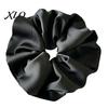 Minimalist Hair Scrunchies for Gifts Satin Scrunchies, High Elasticity Ties Women Girls, Non Slip Band, Elegant Styling Solid Color Ponytail
