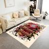 Bayern Munich Fan Artwork Floor Rug Office Rug Perfect for Foyer Game Room Dining Room Kitchen Anti-slip Rug Anime Office Decor Gift for Festivals
