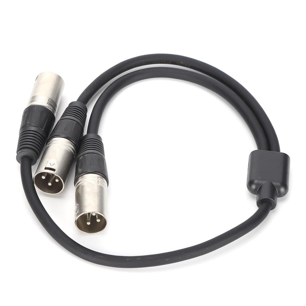 JORINDO JD60711 XLR Male to Dual XLR Male Cable YType Splitter Microphone Cable