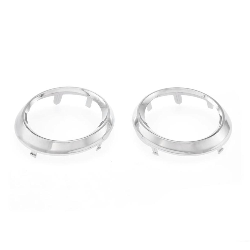 2x Накладки на противотуманные фары переднего бампера хромированные кольца для Toyota Sienna SE 2011-2017