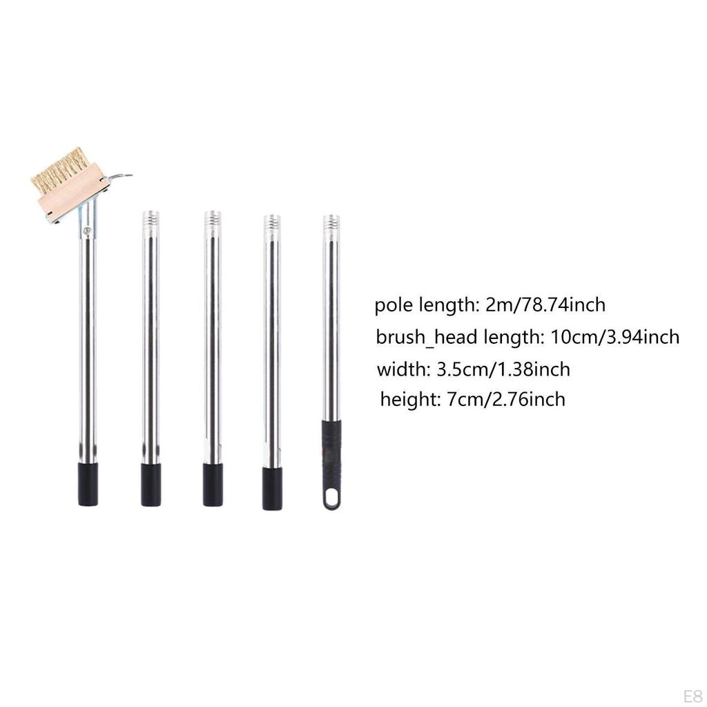 Crack Weeder Manual Crevice Weeding Tool Metal Wire Brush Puller Moss Weed Remover