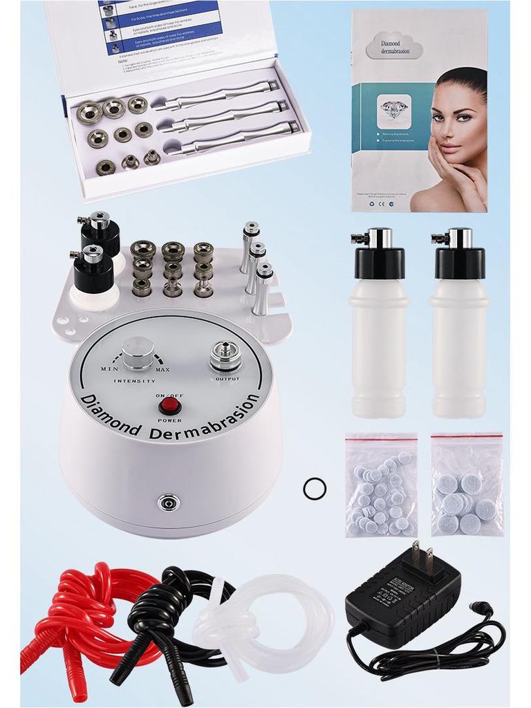 Three-in-One Diamond Microdermabrasion Machine for Pore Cleaning and Skincare