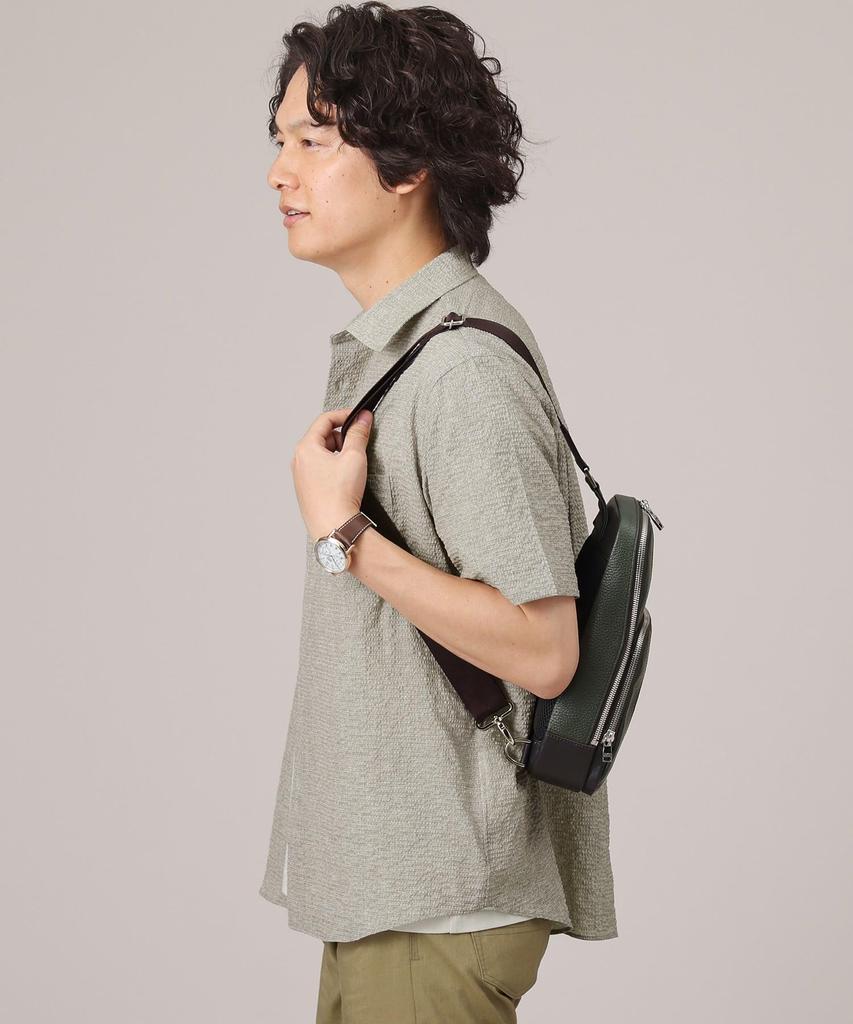 Мужская повседневная рубашка Takeo Kikuchi с рифленым узором (Однотонный, Клетка, Ботанический узор) 07081511, Красный (261) 04 (LL)