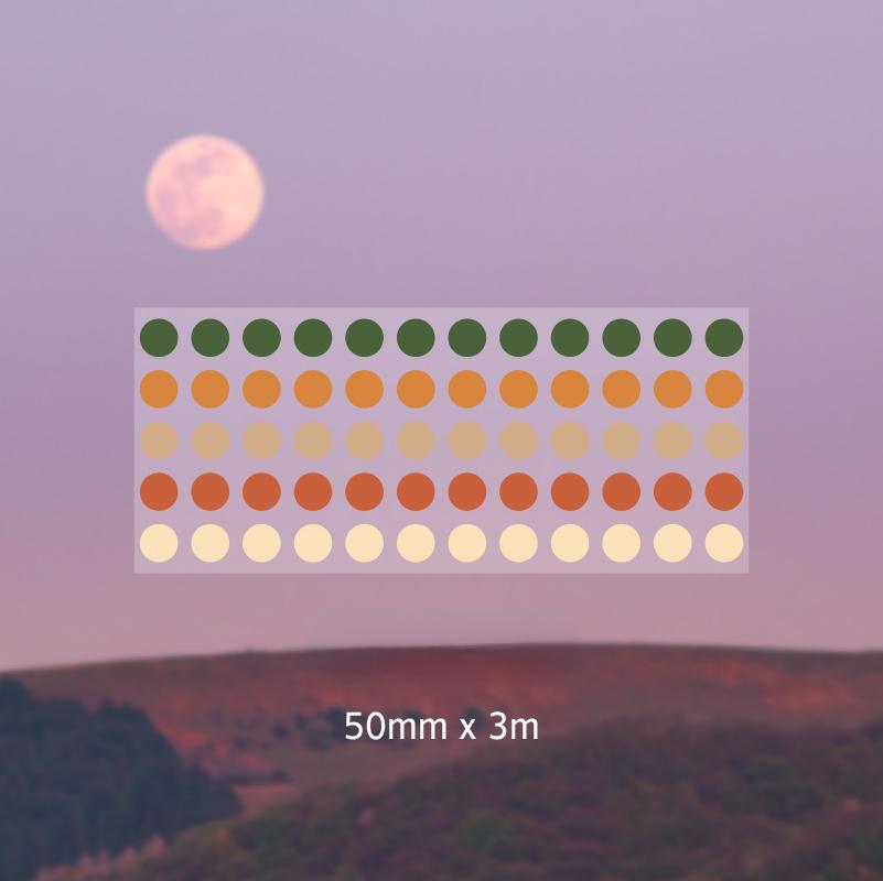 5*300 см красочные точки декоративная клейкая лента Васи малярная лента DIY Стикеры для скрапбукинга этикетка канцелярские принадлежности