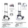 Foldable Stair Climbing Shopping Cart