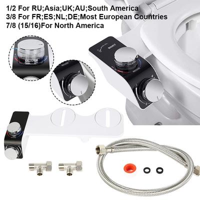 Биде унитаз насадка одинарная холодная вода для сиденья унитаза самоочищающееся давление воды биде унитаз сиденье