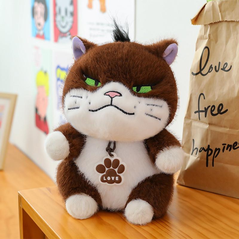 Lucifer Toy Plush Cartoon Cat Stuffed Dolls Bedroom Decoration Kids Cute Gifts
