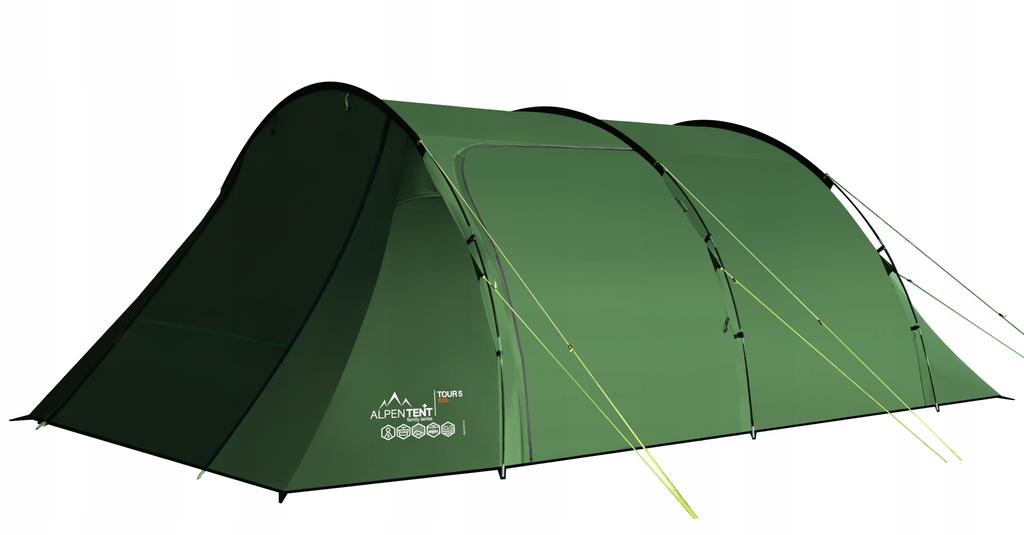 AlpenTent Tour 5 XXL Large 5-person tent 16m2