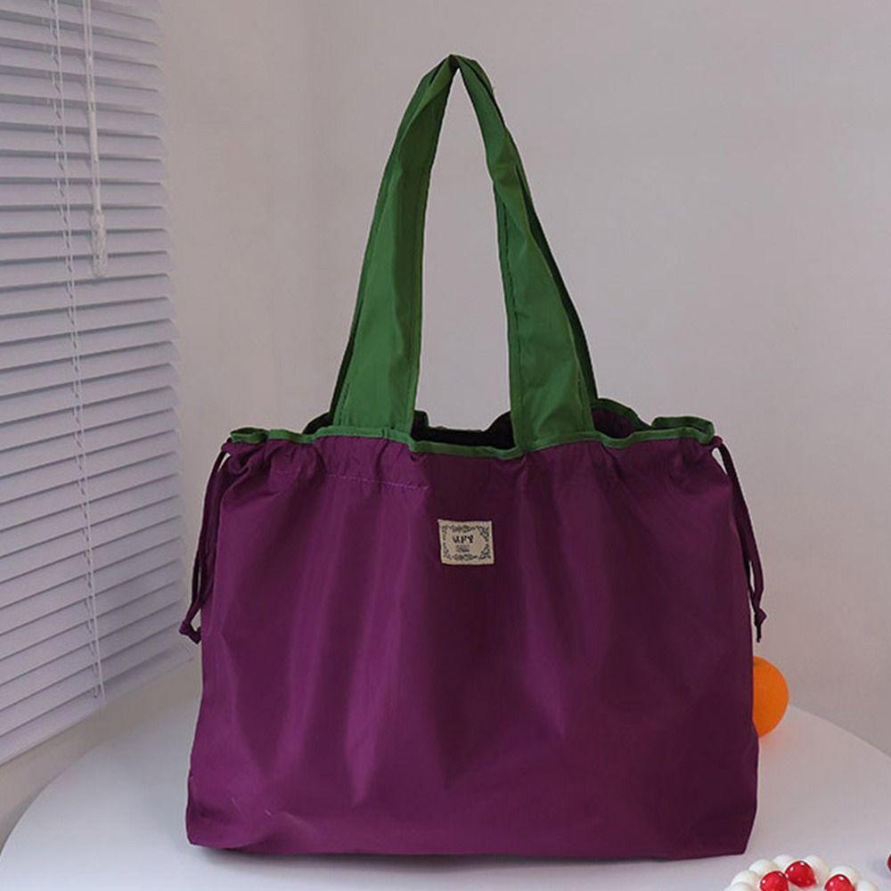 Экологичная сумка для покупок, сумка на шнурке через плечо, модная дорожная продуктовая сумка, универсальная