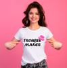 Футболка Olly Murs Trouble Maker для взрослых и детей, вдохновленная модой, тур Хиты 2025