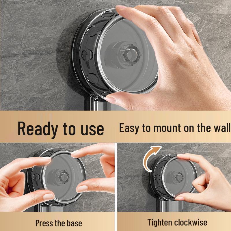 Телескопическая вешалка для полотенец на присосках без сверления для хранения в ванной комнате