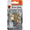 X Original Patent Steel Picture No. 4 Hooks (Pack Of 2)