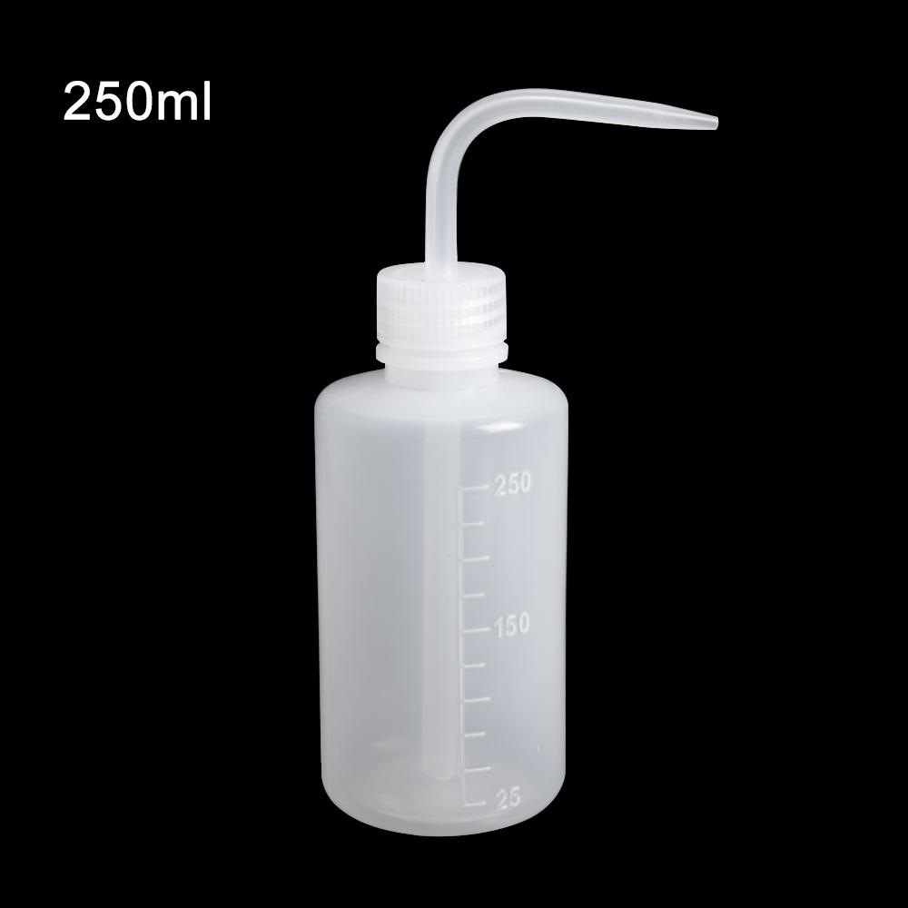 250ml/500ml Plastic Bend Washing Watering Can Gardening Curved Mouth Alcohol Bottle