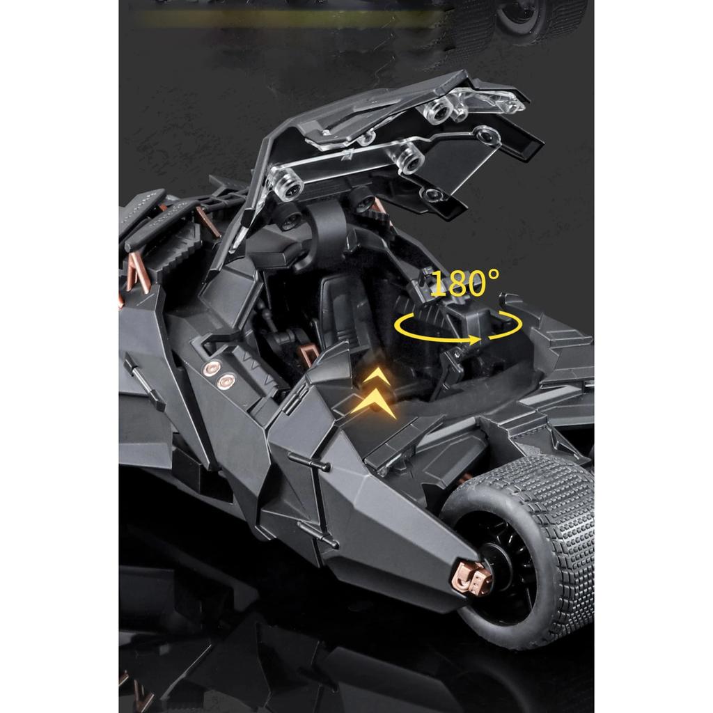 1/24 BAT Бэтмобиль Tumbler Металлическая машина Литые модели и игрушечные транспортные средства Модель автомобиля Миниатюрная масштабная модель Автомобильные игрушки для детей