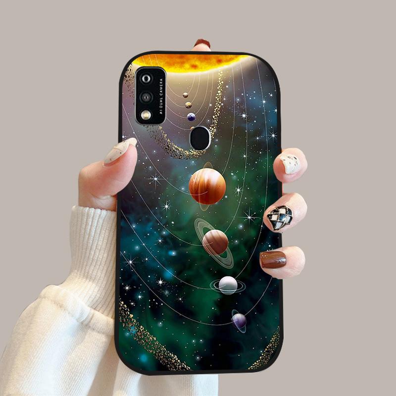 Чехол для ZTE Blade A51 A52 A53 Цветной Рисованный Мягкий Силиконовый Чехол для Телефона Для ZTE Blade A31 Модный Защитный Fundas Coque